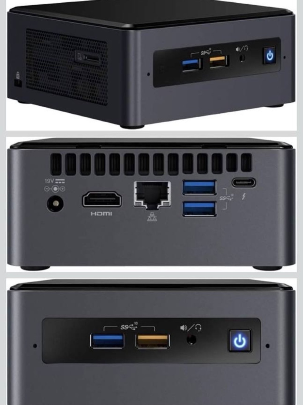 Intel NUC Mini PC — i5, 8GB RAM, 250GB Samsung SSD, Win 11